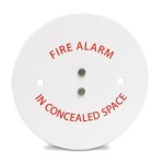 Kentec K24000 Detector Remote Indication Unit (Round) - K24000 Kentec K24000 Detector Remote Indication Unit (Round) - K24000