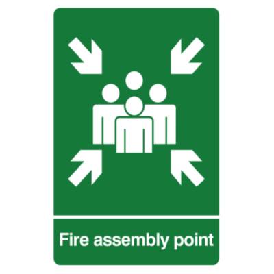 Commander 702R Fire Assembly Point Sign RP