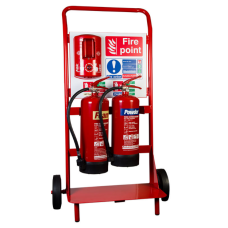 Commander CS23-DF Double Trolley with Backboard