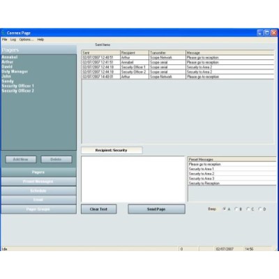 Scope CXPAGEUSB Connex Page PC Paging Software with USB Cable Scope CXPAGEUSB Connex Page PC Paging Software with USB Cable