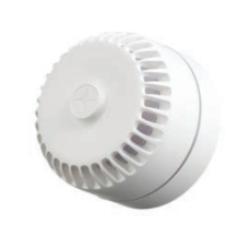 Cooper Fulleon 540075FULL-0897 Roshni Sounder - 24V AC - Shallow White (FW) Base