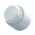 Cooper Fulleon 640105FULL-0260X Flashni Xenon Sounder Beacon - 24V DC - Clear Lens - Shallow White (FW) Base - Set to Tone 8