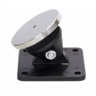 Cooper Fulleon 1361-CSA Adjustable Keeper Plate for Electromagnetic Door Release Units - Black - 60mm Diameter