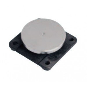 Cooper Fulleon 1363-CSA Keeper Plate for Electromagnetic Door Release Units – Black – 60mm Diameter