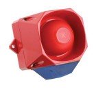 Cooper Fulleon 7092286FUL-0193 Asserta Mini Sounder Beacon 115 - 230v (Red Body, Blue Lens)
