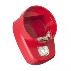 Cooper Fulleon 8500040FULL-0219X ROLP LX Wall Beacon Base - Red Flash - Red Housing - VDS Approved