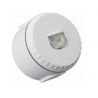 Cooper Fulleon 812011FULL-0234X Solista LX Wall LED Beacon - White Flash - White Body - Deep White (W1) Base - VDS Approved