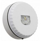 Cooper Fulleon 812010FULL-0232X Solista LX Wall LED Beacon - White Flash - White Body - Shallow (W1) Base - VDS Approved