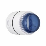 Cooper Fulleon 640472FULL-0299X Flashni Xenon Sounder Beacon - 24V DC - Blue Lens - Deep White (FW) Base Cooper Fulleon 640472FULL-0299X Flashni Xenon Sounder Beacon - 24V DC - Blue Lens - Deep White (FW) Base