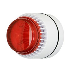 Cooper Fulleon 640027FULL-0297 Flashni XE – Shallow Base - White Base – Red Lens - Switch