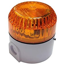 Cooper Fulleon 531027FULL-0085 Solex Xenon - Deep Base - White Base - Amber Lens - 10CD Cooper Fulleon 531027FULL-0085 Solex Xenon - Deep Base - White Base - Amber Lens - 10CD