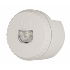 Cooper Fulleon 812017FULL-0118X Solista LX Wall LED Beacon - Red Flash - White Body - U White (W1) Base