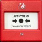 Cooper Fulleon 4921011FUL-0137X CX Call Point - LED Indicator - Plastic Resettable Element (French/Dutch) - Red Housing