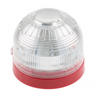 Klaxon PSB-0047 Beacon (LED) Clear Lens - Red Shallow Red LED