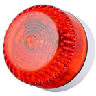 Cooper Fulleon 531024FULL-0008 Solex Xenon Beacon - Red Lens - Shallow White (FW) Base - 10Cd
