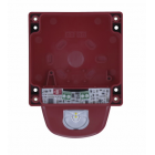 Cooper Fulleon 8500098FULL-0239X Symphoni LX WP Wall Beacon Base - White Flash - Red Housing - VDS Approved