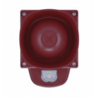 Cooper Fulleon 8500048FULL-0048X Symphoni G1 LX LED Sounder Beacon VAD – Weatherproof - White Flash - Red Housing