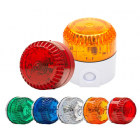 Cooper Fulleon 531067FULL-1140X Solex LED Beacon - Red Lens - U White (FW) Base