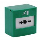 Cranford Controls RP-GD2-11 Double Pole Green Call Point - Surface & Flush - Custom Label