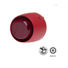 Cranford Controls 511-144 Sounder Beacons MED & ABS Approved - Red - Red LED - 24VDC - Shallow - Indoors