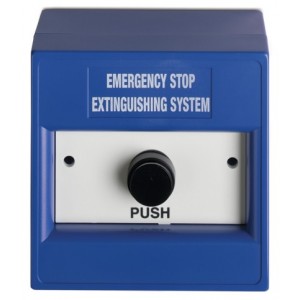 Ziton DM700B03-KITR Blue Extinguishing Hold Push Button Call Point 