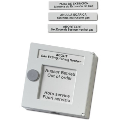Ziton DM863-0 White Gas Extinguishing Abort Call Point Ziton DM863-0 White Gas Extinguishing Abort Call Point
