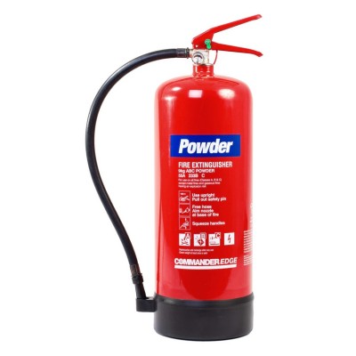 9Kg CommanderEDGE Dry Powder Extinguisher - DP9E 9Kg CommanderEDGE Dry Powder Extinguisher - DP9E