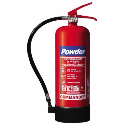 6Kg Commander ABC Powder Extinguisher - DPEX6 6Kg Commander ABC Powder Extinguisher - DPEX6