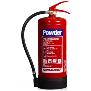 Commander 6Kg ABC Powder Extinguisher DPWX6
