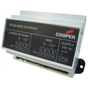 Cooper EC200S Dual Channel LonWorks BMS Interface (self configuring for use with EC700)