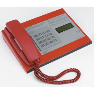 C-Tec ECU-128 SigTEL 128-Line Desk Control Unit with Handset and Display