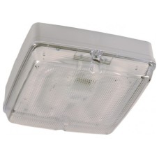 ERS 28W 2D Square Bulkhead Luminaire IP65 230v Mains Only (White / Black)