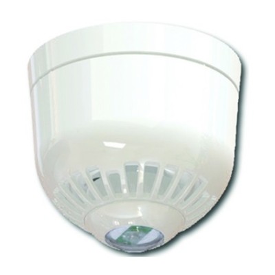Klaxon ESF-5006 Sonos Pulse Ceiling Sounder VAD Beacon with Shallow Base - White Body & Red Flash Klaxon ESF-5006 Sonos Pulse Ceiling Sounder VAD Beacon with Shallow Base - White Body & Red Flash