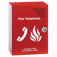 C-Tec EVC301RLK Type A Red Key Lockable Telephone Outstation with Handset
