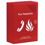 C-Tec EVC301RPO Type A Red Push to Open Telephone Outstation with Handset