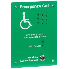 C-Tec EVC302GF Type B Green Handsfree EVC Flush Outstation