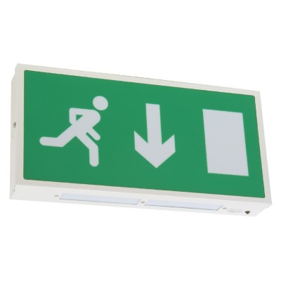 EXS 18W Non-Maintained Exit Sign IP20 EXS 18W Non-Maintained Exit Sign IP20