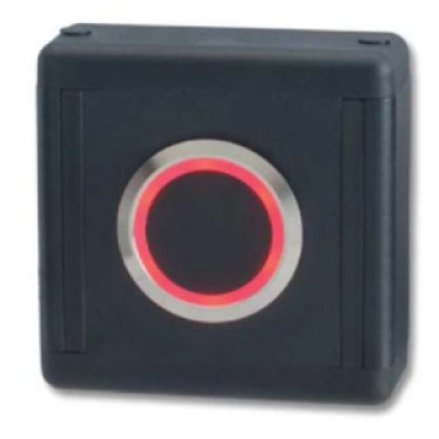Elmdene AMS-EBIR5-RG Infra Red Exit Device - 12-24V - Black Plate - Com/NO/NC Contacts