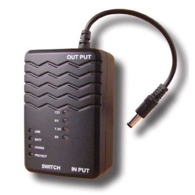 Elmdene UPS12-4400 12V UPS - 12V Input / 12V Output At Up To Maximum of 1A - 4400mAh Battery