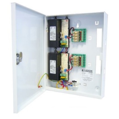 Elmdene VRS244000-4-T 24V d.c. Switch Mode PSU 4Amp. 4 x Fused Outputs