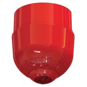 Ziton FAC355 VAD Beacon Red Deep Base Ceiling Mounted Red Flash