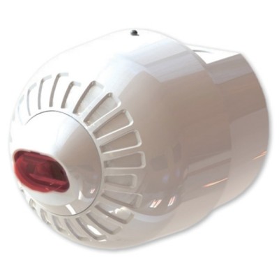 Ziton FAW355W VAD Beacon White Deep Base Wall Mounted Red Flash Ziton FAW355W VAD Beacon White Deep Base Wall Mounted Red Flash