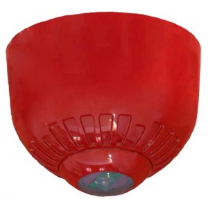 EMS Firecell FC-323-WA2 Red Wall Beacon