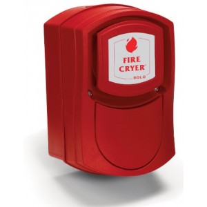 Vimpex Fire-Cryer Solo FCS/A/R/0/D Red Wall Mounted (Deep Base)