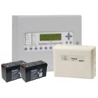 EMS Syncro AS 1 Loop 16 Zone Analogue Addressable Fire Panel with Radio Hub (Non Expandable)