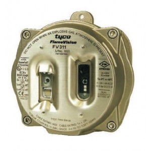 Tyco FV311SC 20mm IR Flame Detector with PAL Camera (516.300.008)