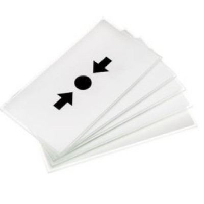 Fireclass 515.001.119FC Spare Glasses for Manual Call Point (Pack of 5)
