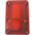 Fireclass 557.080.007FC Shallow Surface Back Box – Red