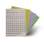 Fireclass 599.047.011FC Zone Labels - Zones 1 – 16