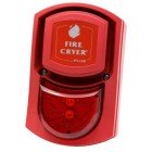 Fireclass 576.501.131FC Fire-Cryer® Plus - Red Wall Mounted - Shallow Base - Red Beacon